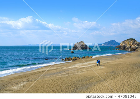 Amami peninsula Irako lake Koiroji beach Amami peninsula Irako lake Koiroji beach 47081045
