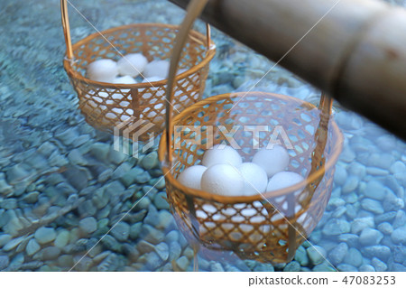 Hot spring egg Hot spring egg 47083253
