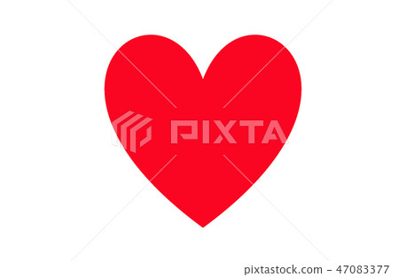 Heart symbol of love. Valentine's Day 47083377