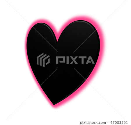 Heart symbol of love. Valentine's Day 47083391