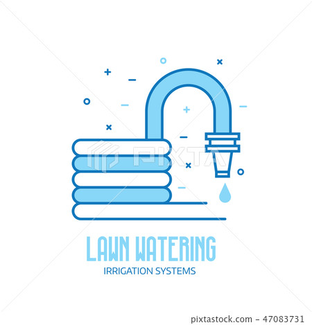 Garden Hose Line Icon Garden Hose Line Icon 47083731