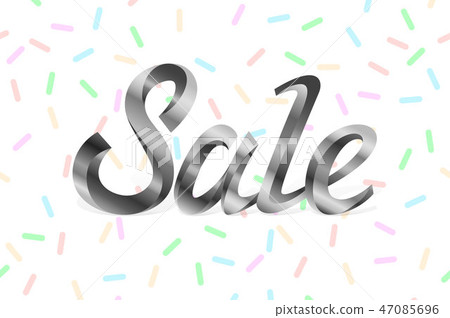 vector silver metal lettering sale price offer vector silver metal lettering sale price offer 47085696