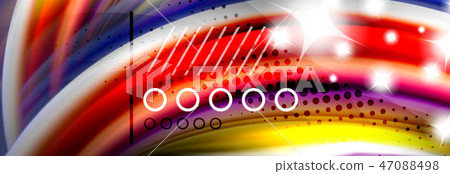 Fluid liquid wave pattern Fluid liquid wave pattern 47088498