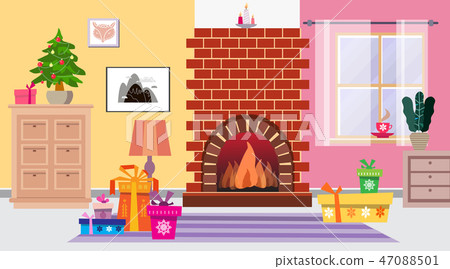 Christmas interior Christmas interior 47088501
