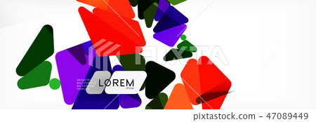Mosaic triangular low poly style abstract geometric background. Polygonal vector. Abstract white Mosaic triangular low poly style abstract geometric background. Polygonal vector. Abstract white 47089449