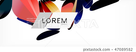 3d card on light backdrop. Abstract triangle pattern. Futuristic geometric background. 3d card on light backdrop. Abstract triangle pattern. Futuristic geometric background. 47089582