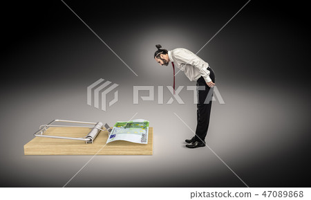 money trap concept 47089868