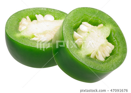 Chopped Jalapeno pepper c. annuum, paths Chopped Jalapeno pepper c. annuum, paths 47091676