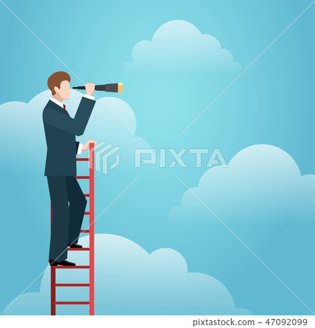Business vision ladder 47092099