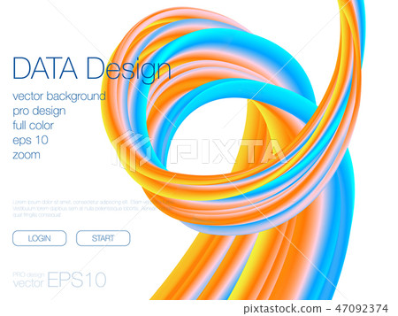 Abstract blend background. Template for web site 47092374