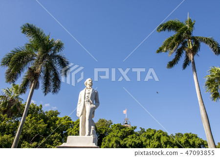 Statue of Carlos Manuel de Cspedes-Old Havana Cuba 47093855