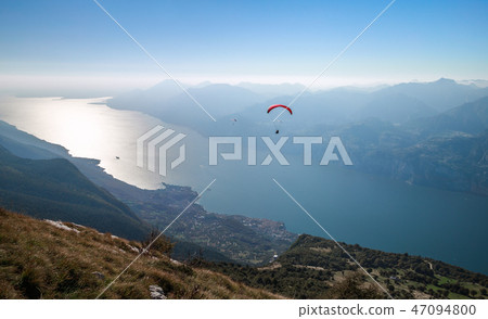 Garda lake and Monte Baldo Garda lake and Monte Baldo 47094800