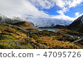 Landscape Mountain and lake New Zealand 47095726