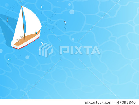 Minimal travel illustration 47095846