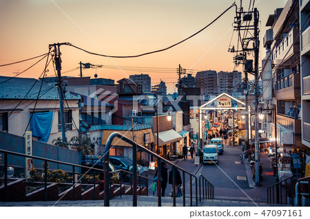 Sunset in the dusk Sunset in the dusk 47097161