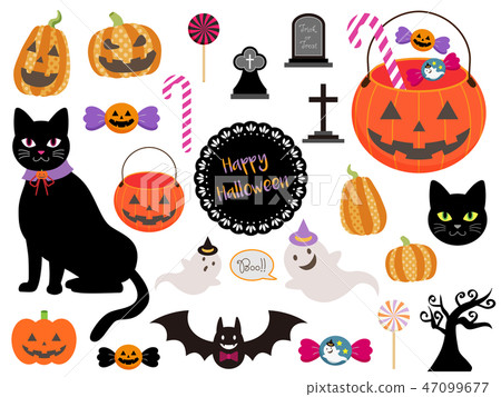 Halloween Material Set 01 Halloween Material Set 01 47099677