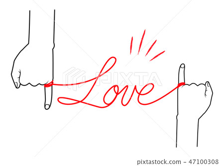 紅色螺紋例證簡單01 紅色螺紋例證簡單01 47100308