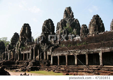 Cambodia World Heritage Site Angkor Thom Bayon Cambodia World Heritage Site Angkor Thom Bayon 47101651