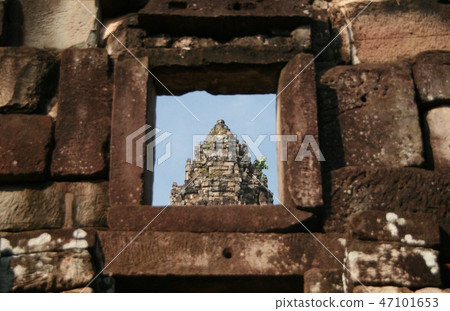 Cambodia World Heritage Site Angkor Thom Bayon 47101653