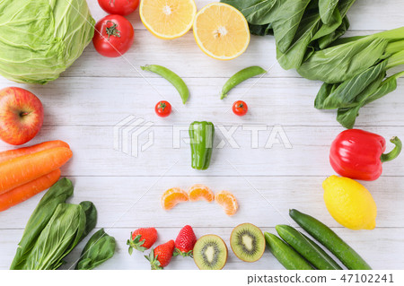 Angry vegetables 47102241