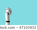 Robot hand concept industry and robotic technology 47103832