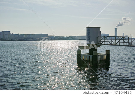 潮汐站設施和千代公園東from島的景色 47104455