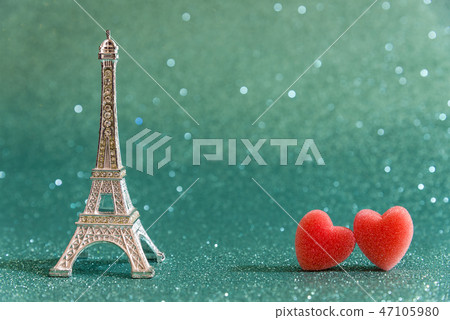 Valentine's day romantic background with beautiful 47105980