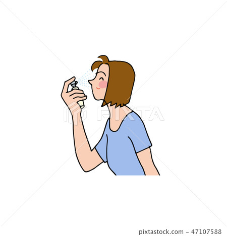 Wife to moisturize the face Wife to moisturize the face 47107588