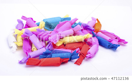 candy on white background 47112136