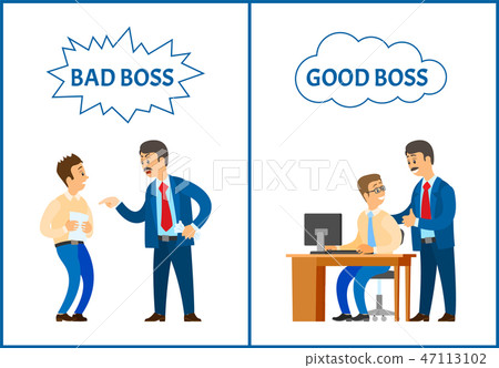 Bad and Good Boss, Chief Executive and Workers 47113102