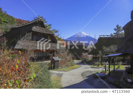 [Yamanashi Prefecture] Autumn leaves of Saiko healing village Nemba 47113560