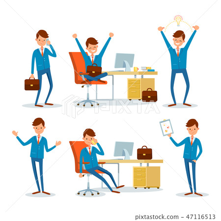 Man Carrying Briefcase Talking on Mobile Phone Man Carrying Briefcase Talking on Mobile Phone 47116513