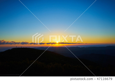 伊勢市_從Asakuyama _ No 6的頂峰日出 47116679