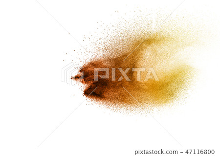 Stopping the movement of brown powder. Stopping the movement of brown powder. 47116800