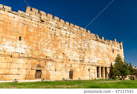 Walls of Heliopolis at Baalbek, Lebanon 47117591
