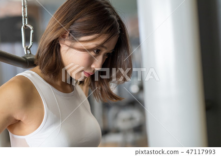 Young Women, Gym, Diet, Gym, Fitness Young Women, Gym, Diet, Gym, Fitness 47117993