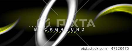 Blurred fluid colors background, abstract waves lines, mixing colours with light effects on light 47120470