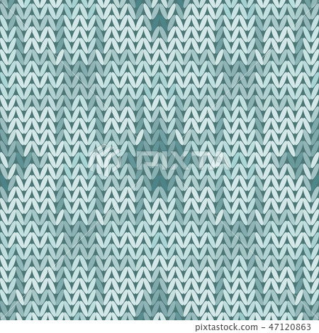 Seamless vector chevron pattern fabric textile 47120863