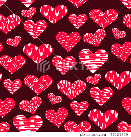 Heart pattern2 47121839