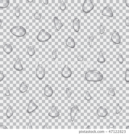 Water drops seamless background 47122823