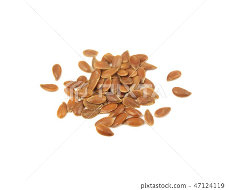 Sesame Linseed Isolated 47124119