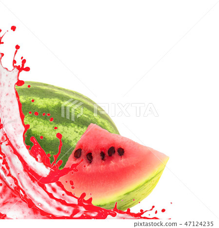Fruit Splash Isolated Fruit Splash Isolated 47124235