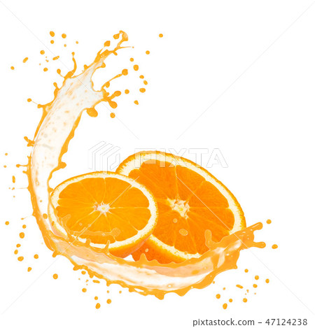 Fruit Splash Isolated Fruit Splash Isolated 47124238