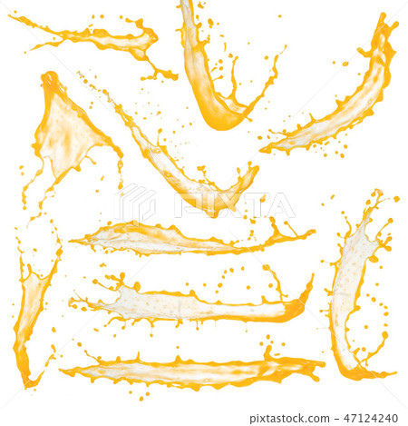 Fruit Splash Isolated Fruit Splash Isolated 47124240