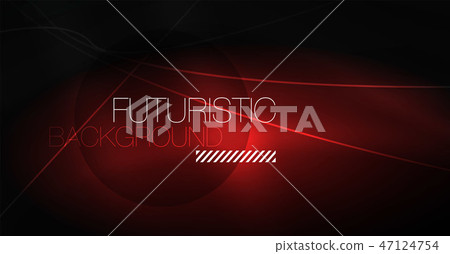Digital technology abstract background - neon geometric design. Abstract glowing lines. Colorful Digital technology abstract background - neon geometric design. Abstract glowing lines. Colorful 47124754