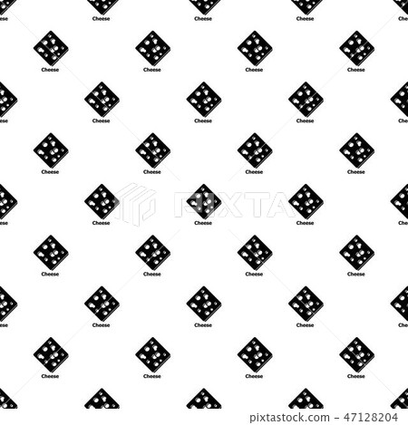 Cheese pattern vector seamless 47128204