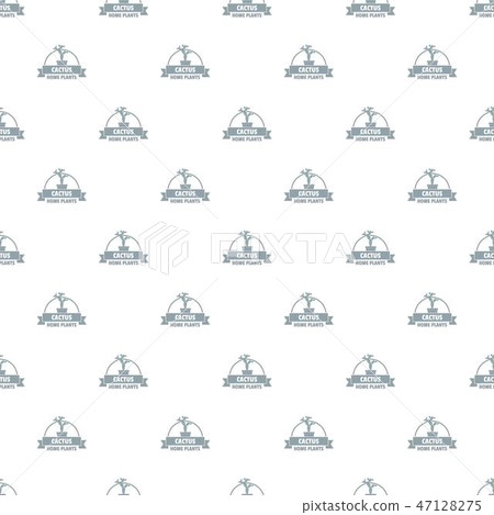 Home cactus pattern vector seamless Home cactus pattern vector seamless 47128275