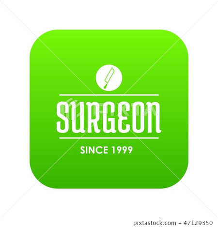 Surgeon icon green vector 47129350
