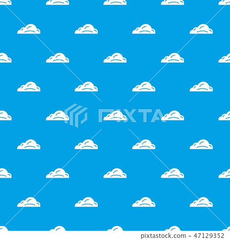 Business cloud pattern vector seamless blue 47129352