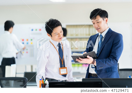 男性僱員商人企業圖像 47129471